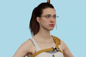 Death Stranding Mama Death-Stranding, female, girl, woman, people, xna, characters, animated